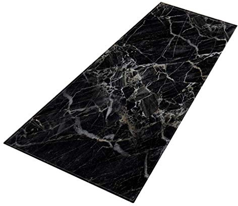 Tubayia rutschfest Küchenläufer Teppichläufer Kurzflor Läufer Teppich für Schlafzimmer, Wohnzimmer, Küche, Bad (B,60x180cm)
