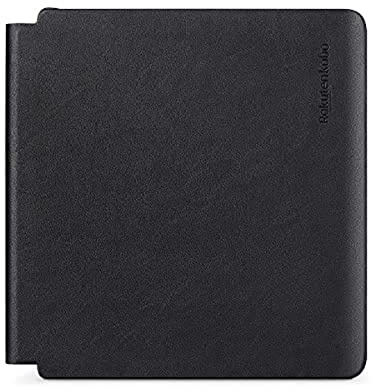 Kobo Sage PowerCover – Schwarz | Ruhemodus/Wachmodus-Technologie | Integrierter Akku | Magnetbefestigung | Kunstleder | Kompatibel mit dem 8-Zoll Kobo Sage eReader