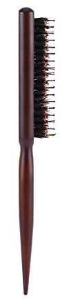 Soft Bristle Hair Brush, Smoothing Slick Back Combing Brushes Boar Tail Professional Salon Slicking Brushing Creating Volume Teasing Scalp Massage Reducing Breakage for Women Men Kids
