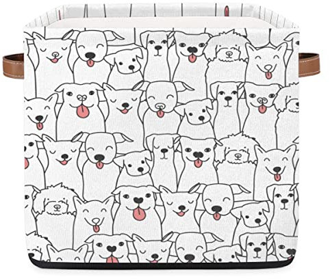 OKCELL - Osterkörbe, personalisierte Osterkörbe für Ostereiersuche, Partygeschenke, Hunde in verschiedenen Stilkombinationen