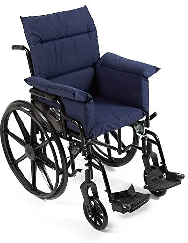 REMEK Antidekubitus-Rollstuhlkissen, Rollstuhl Druckentlastungspolster Mit Rücken - Und Seitenteil Sitzkissen Orthopädisch Abwaschbares Steißbeinentlastung