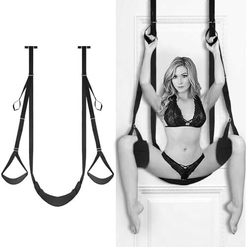 Sexy Bondage Sets Door Sex Swing Women's Restraints Straps Set Erotic Toys Love Swing Bondage Sex Swing BDSM Sex Swing Sling Sex Swing with Soft Upholstery