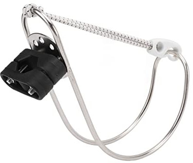 KymAr Life Ring Holder, Facial Polishing Lifebuoy Horseshoe Holder for Marine Buoy