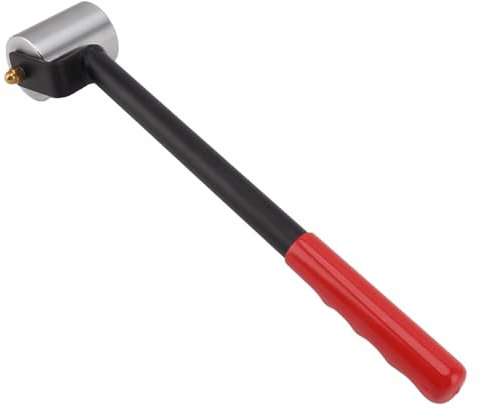 Rullo Per Giuntura della Carta da Parati, Rullo di Pressione Manuale Levigante Ad Angolo Retto con Manico Lungo in Ferro Per Strumento Per Pavimenti in PVC