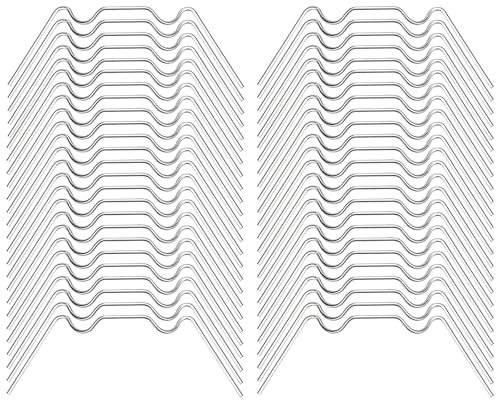 50 Pcs Clips Per Serre, Clip Fissaggio Per Serre, Morsetti Per Serra In Acciaio, Morsetti Per Serr, Per Serre E Serre