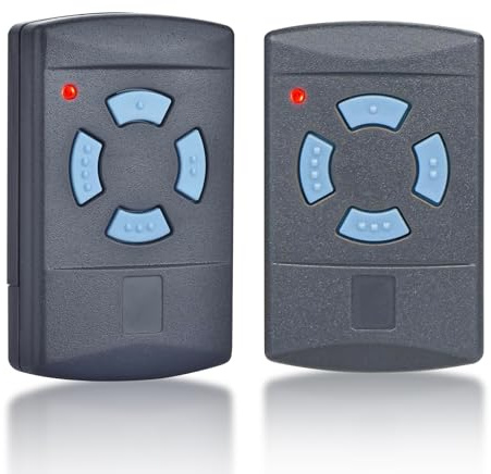 2 Piezas Mando Garaje 868 MHz, Mando a Distancia para Puerta de Garaje Clonación Control Remoto, Mando Garaje Clonador, Interruptor de mando a distancia Inalámbrico, Control Remoto Garaje y Portón