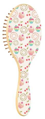 Wood Hair Brush, Food & Beverage, Paddle Hair Brush for Women, Wooden Hair Brushes for Women, Wood Hair Brush for Women, Hair Brush from