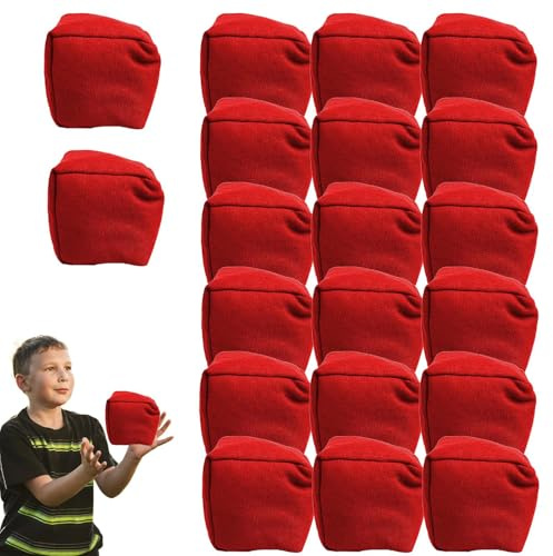 Bolsos de Frijoles de Colores - Juego de Sacos de a Prueba de Fugas, Accesorios de Juego al Aire Libre | Suministros de Actividad de Carnaval Juguetes Blandos, de Asiento de Mano Brillante