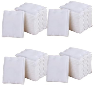 FONDOTIN 222 Discos de Algodón para Desmaquillar Doble Cara para Mujer, No se Apelmazan, Material de Telas No Tejidas, Adecuado para Remover Maquillaje