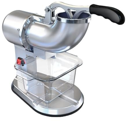 Macchina For Il Ghiaccio Tritato Commerciale Tritaghiaccio Elettrico Semi Automatico For Tè Al Latte For Frullati Rompighiaccio Manuale Raffreddamento Ad Alta Efficienza