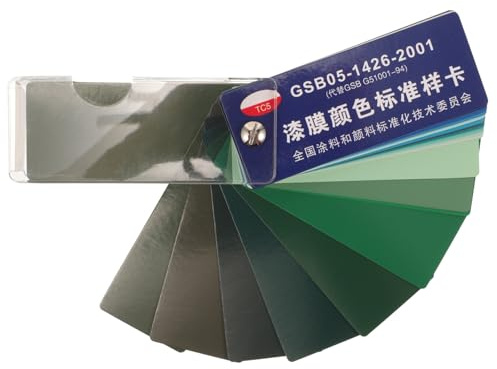 jojofuny Cartella Colori Vernici Portatile in Carta e Plastico 83 Tonalità Accurate per Progetti Fai-da-te e Pittura Pavimenti e Ferramenta