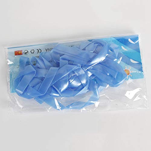 Haofy Banda de Saltar Duradera, Ligera y Morada para Niños, Banda de Goma Elástica de Alta Resistencia para Jugar Al Aire, Hecha de Material de Goma (Blue)