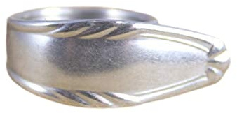 Besteckschmuck Ring, ca. 66 (21,2) Ring aus Besteck
