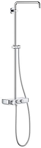 GROHE 26511000 Euphoria Smart Control Mono Duschsystem mit Thermostat für Wandhalterung, Starlight Chrome