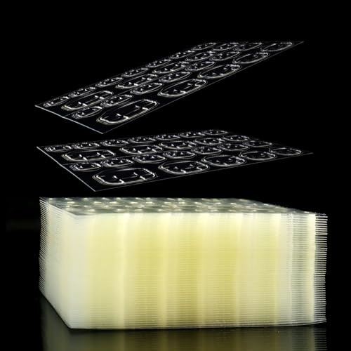 Laza 1200pcs Thin Breathable Adhesive Tabs Super Sticky Nail Glue Stickers