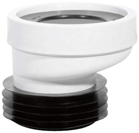 WC Manschette 125 mm exzentrisch Toilette Klo Anschluß Abfluß