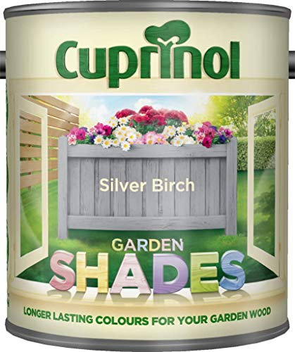 Cuprinol Garden Shades Paint in Tester Pot 125 ml, Silver Birch