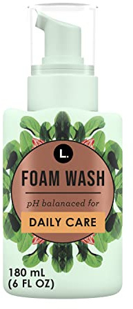 This is L. L. Fragrance Free Daily Care Foaming Wash, pH Balanced, Free from Fragrances, Sulfates or Parabens, 6 fl oz