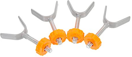Toyvian 4stücke Indoor Fence Y-förmige Bolzen Für Treppenschutzgitter Teiliges Mit Schrauben Und Orangenen Muttern Installieren Langlebig Und Zuverlässig Für Haustiere