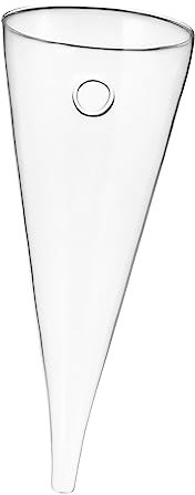 Garneck 2stücke Hängende Glasvase Im Zylinderdesign Für Pflanzen Und Blumen-Dekoration Transparent Für Schlafzimmer Und Büro Handgefertigt Wohnaccessoire