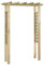 Gecheer Rosenbogen Rankgitter Torbogen Spalier Rankhilfe Gartenlaube Gartenpergola Pergola Eingangspergola Rosengitter Torbogen Rosenpavillon Rankbogen 150 x 60 x 204 cm Holz Imprägniert