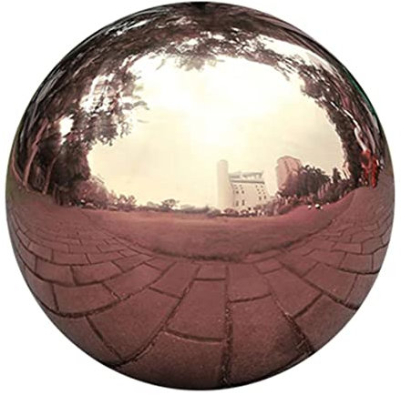 Sfera per Osservazione in Acciaio Inossidabile Sfere per Osservazione Sfera per Osservazione 15Cm Sfere Da Giardino per Fioriere Globo Da Giardino Riflettente Senza Cuciture Lucidato a Specchio Tipo1