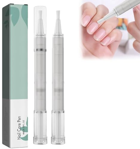 Nail Care Pen, Nail Care Pen,Nagelpflegestift, Nail Repair Pen Nagel Behandlungs Stift Für gepflegte Fingernägel & Fußnägel Mit Teebaumöl, Vitamin E & Aloe Vera (PACK of 2)