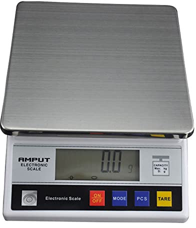 Briefwaagen Zählwaage Tischwaage Digital Waage Präzisionswaage Tisch Goldwaage Feinwaage Laborwaage 7,5kg/0.1g LCD Anzeige Industriewaage waage gramm küchenwaage