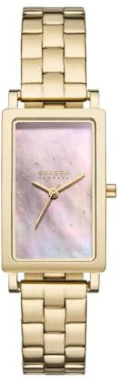 Skagen Damen Analog Quarz Uhr mit Edelstahl Armband SKW3158