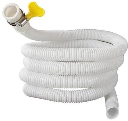 AMENGJ Tubo Desague Lavadora Manguera de Drenaje Blanca de 1-3 m, Manguera de Entrada, extensión de Tubo de Drenaje for Aire Acondicionado, Lavadora, Grifo de Cocina, Accesorios.(1.5M)