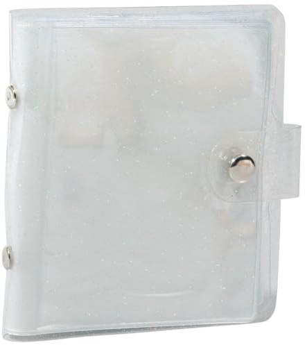 SOFPLATE Miniálbum de Fotos Polaroid de 2 Pulgadas 36 Bolsillos Brillante Transparente de PVC Rectangular para Tarjetas Fotográficas Instax Cámaras Digicuentos de Impresión Instantánea Polaroid Snap.