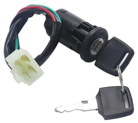 Bobina Encendido Motor Interruptor Encendido Arranque Para Motocicleta Todoterreno, Modificado, Universal, Pequeño, De Alto Rendimiento Con Cerradura Eléctrica Para Puerta