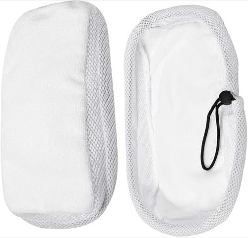 StarRing 2/4/6 PCS Steam Cleaner Mop Cloths For Morphy Richards For Steam Cleaners 720020,720021,720502, Washable Reusable Microfiber Pads Replacement kit, Efficient Cleaning Accessories (2 PCS)
