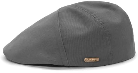 Sterkowski Modell Ivy Five | 100% Gekämmte Baumwolle Schiebermütze für Herren und Damen | Leichte Handgenäht Klassische Flatcap