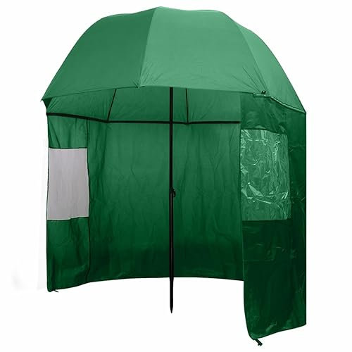 ARKEM Angelschirm Grün 300x240 cm Regenschirm Sun Umbrella for Women