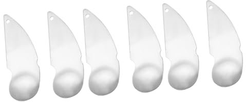 Cabilock 6 Piezas Cortador de Kiwi stainless steel kitchen gadgets cortadora de kiwi cucharas para servir acero inoxidable pelador de patatas pelador de verduras pelador de kiwis mango