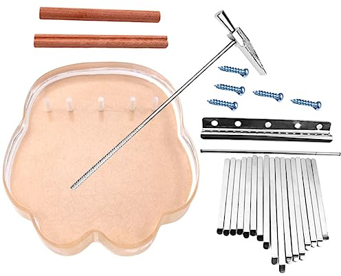 BESTonZON Fingerpiano Mit Tasten Tragbare Für Anfänger Einfach Zu Montieren Spielen Musikinstrument Für Junge Mädchen Und Lernen