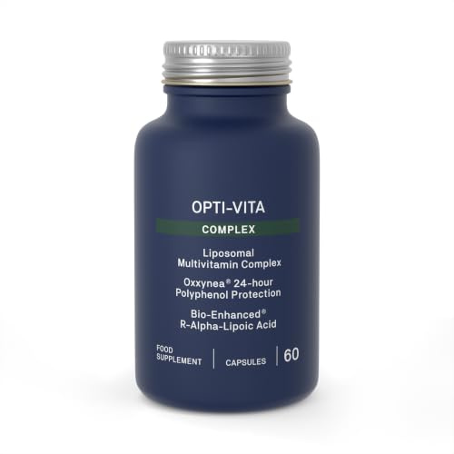 NATROCEUTICS Opti-Vita Complex Multivitamin Capsules - Methylated Multivitamin with Oxxynea - Liposomal Multivitamins and Minerals - Activated B Vitamins - Vegan Multivitamin 60 Capsules