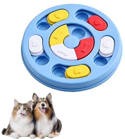 Elezenioc Giocattolo per cani intelligenza, giocattolo intelligenza, giocattolo per cani di taglia piccola, media, grande, cuccioli e gatti
