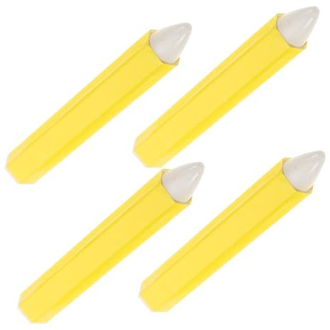 JUMPLAWN 4stücke Wasserdichter Reifenreparatur Markierungsstift Mit Wachs Für Pkw Reifen Schnelle Leckagekennzeichnung Genaue Reparaturmarkierung Kostensparend Und Einfach Anzuwenden