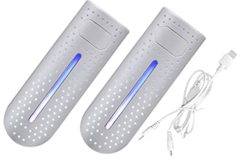Beavorty Asciuga Scarpe Elettrico Bianco in Abs Leggero Funzione Deodorante e Timer Intelligente per Casa e Giorni Piovosi Invernali