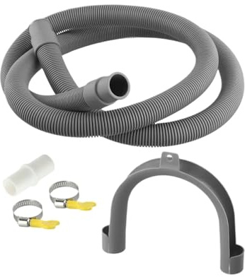 Washing Machine Drain Hose 1.5/2/3meter Drain Extension Pipe Spare Parts For Dishwasher Washer Household Equipment Accessories(1.5M)