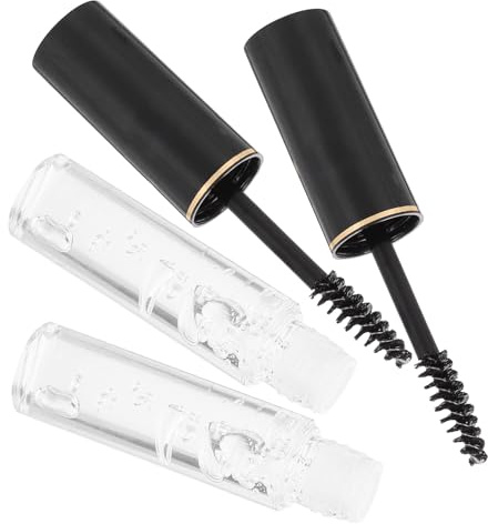 Gel Fixateur pour Sourcils Transparent 10g, Lot de 2, Plastique