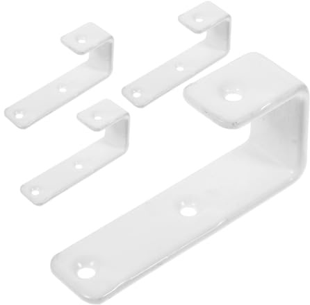 TEHAUX 4PCS Heavy Duty Bed Ladder Hooks Multipurpose J Hooks with Ergonomic Design for Bunk Beds Garages Warehouses Space-Saving Metal Brackets for Hanging Bags Clothes Tools