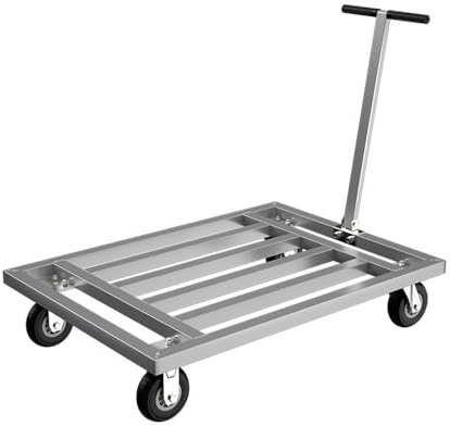 Carretilla de Mano Camión de Plataforma Plegable, Carrito Carga, transportador, camión Plana for el hogar, Remolque portátil, for Sitio construcción Transpaleta Manual