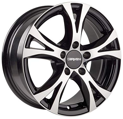 CARMANI 09 Compete black polish 6,5x15 ET38 5.00x100 Hub Bore 57.10 mm - Alu felgen