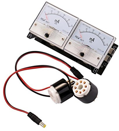 nobsound Dual Bias Sondes d'alimentation 8 Broches testeur Mètre Current Probe Testeur Mètre pour EL34 KT88 6L6 6 V6 6550 Vide Tubes Amplificateur Amplificateur Vacuum Tube amplificateur Amp