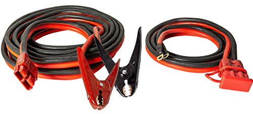 Buyers Products 5601032 32.5 Foot Long Booster Cables, Quick Connect Jumper Cable, 2 Gauge, 800 Amp, Roadside Assistance for Dead Battery
