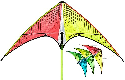 Prism Neutrino Stacker Kite - Orange/yellow