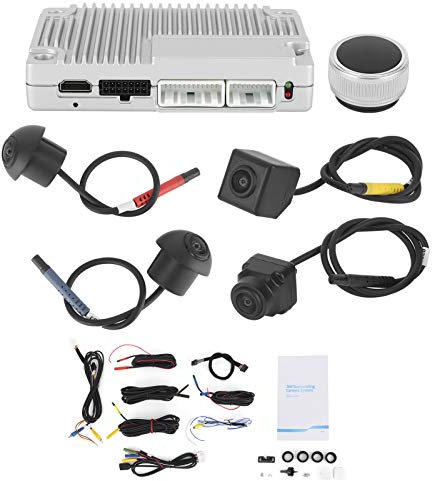 360 ° umgebendes Kamerasystem Panoramaansicht Backup Parkmonitor Videorekorder mit 4 Kameras Videorekorder mit 4 Kameras